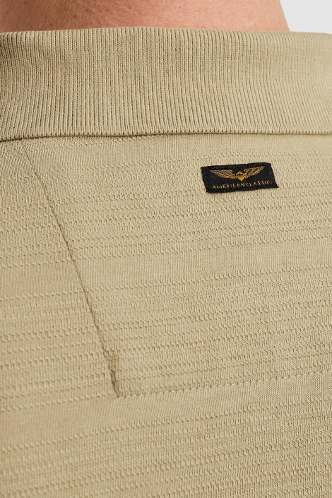 PME legend short sleeve polo jacquard jersey